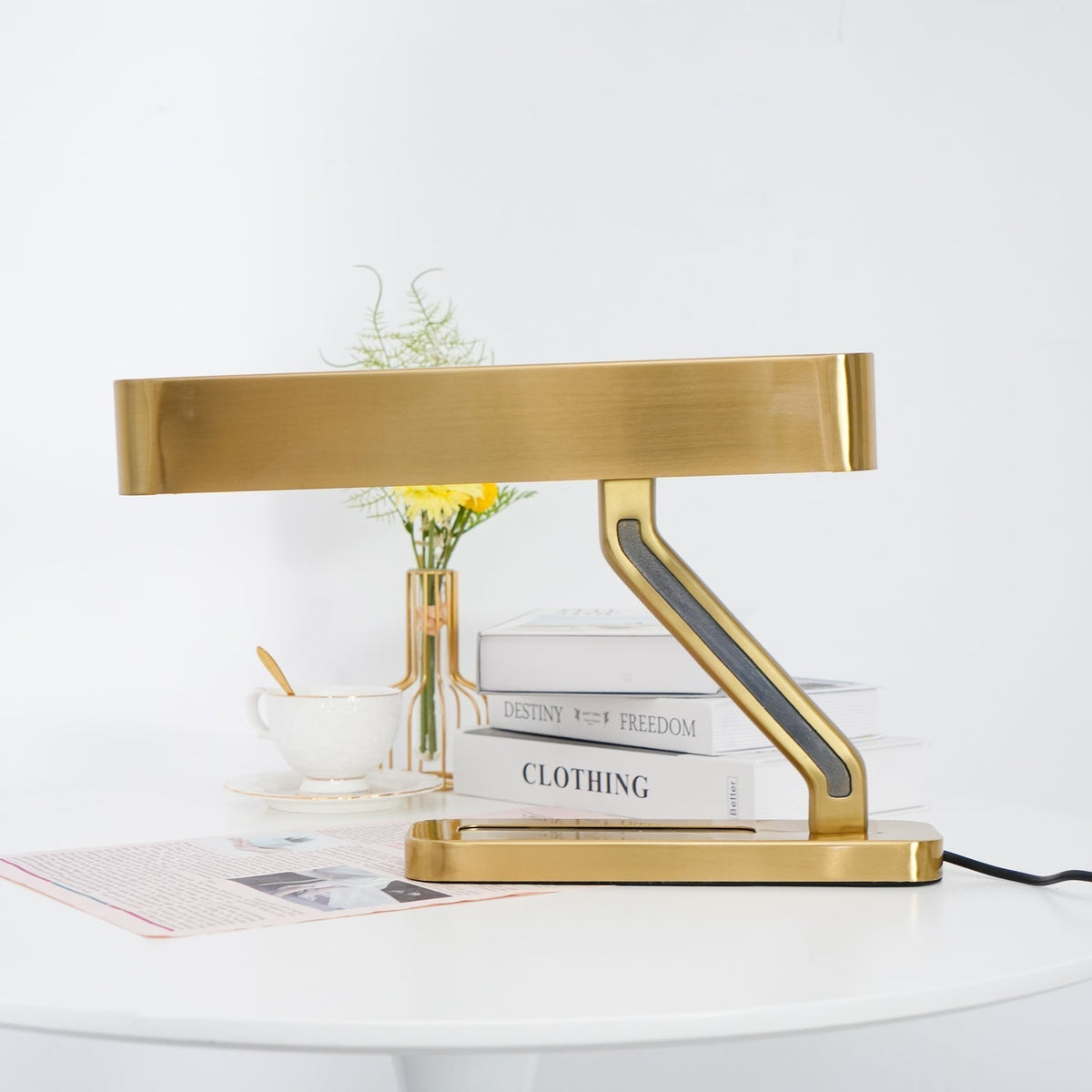 Fred Modern Table Lamp-Neutral Decor