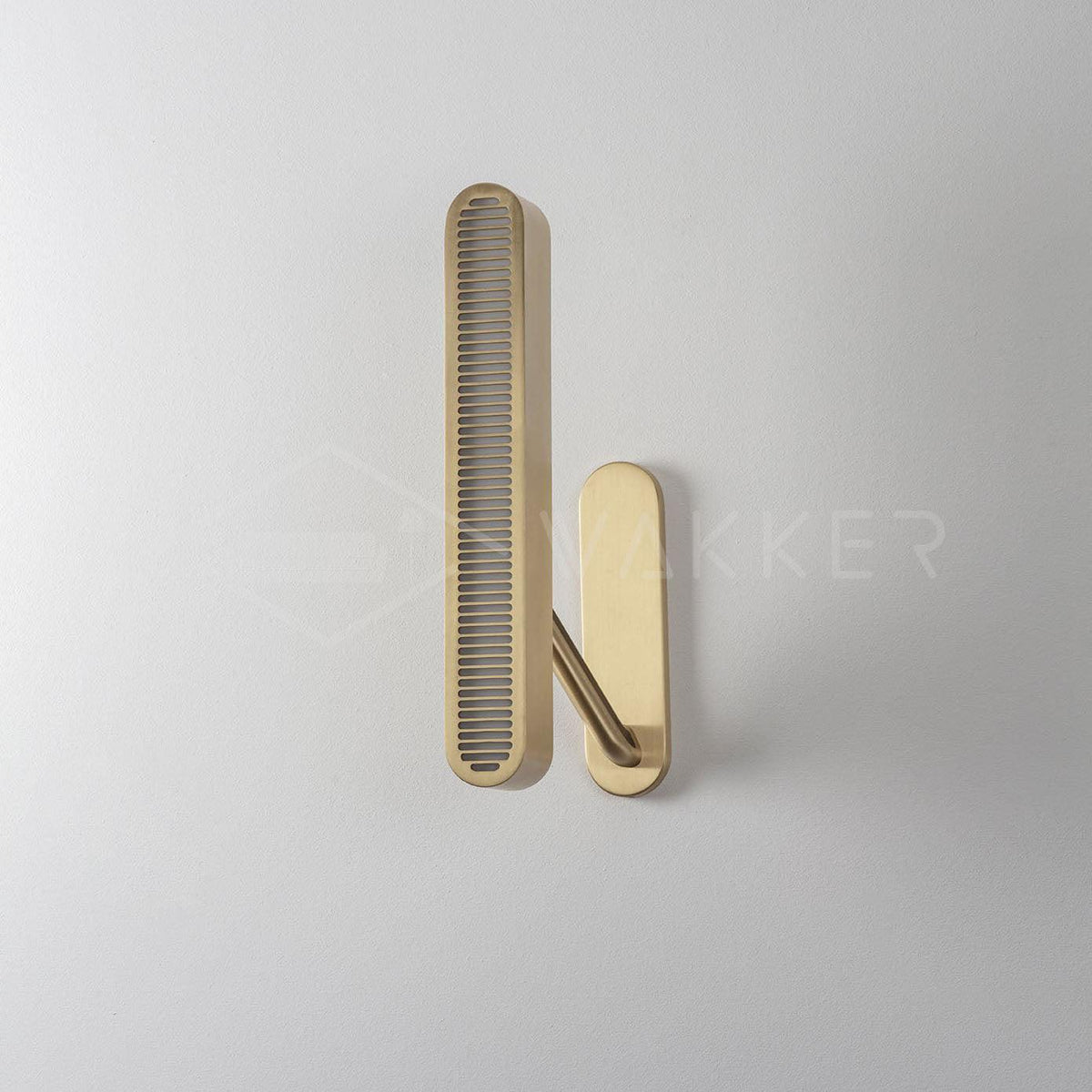 Adrine Lampe Murale en Laiton avec Grille Fendue