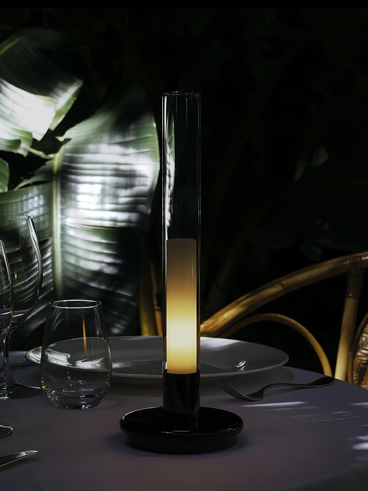 Tevi Lampe de Table Minimaliste en Acrylique