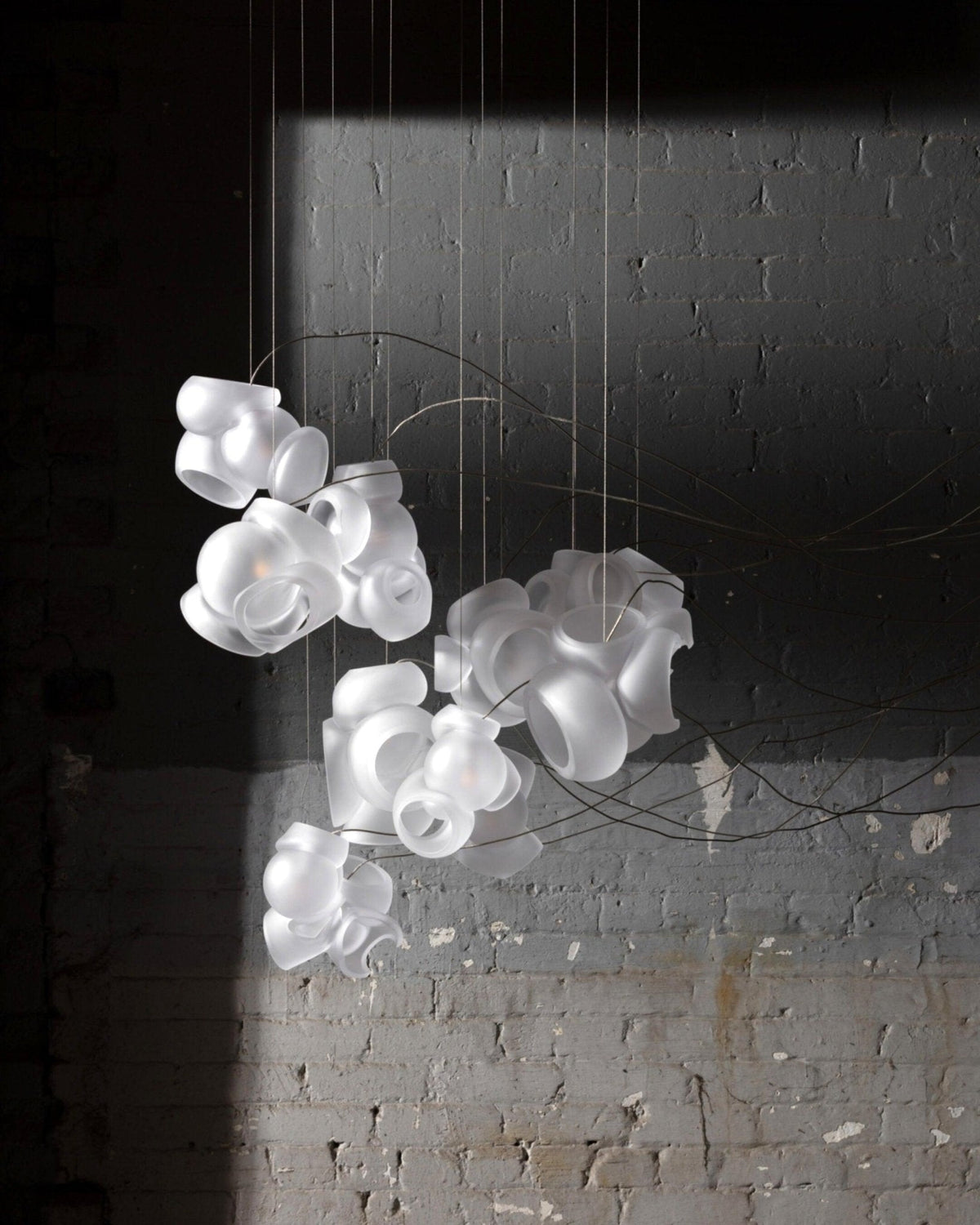 Brenona Suspension en Verre Cluster de Bulles