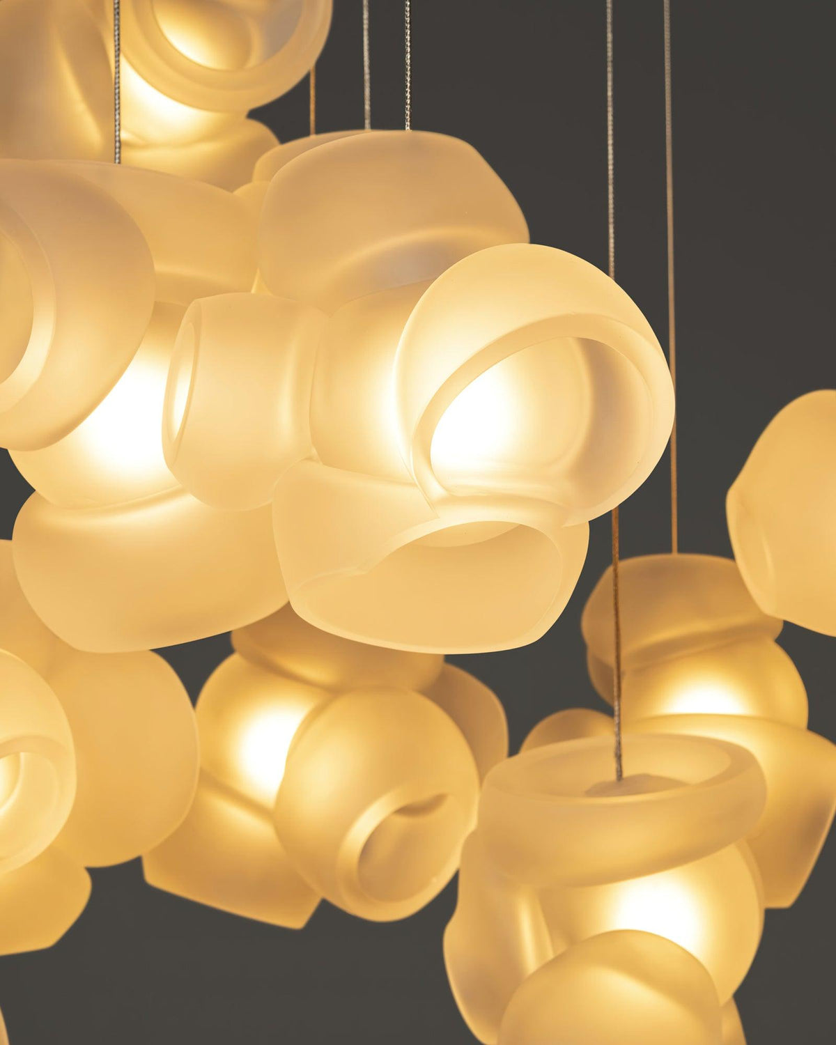 Brenona Suspension en Verre Cluster de Bulles