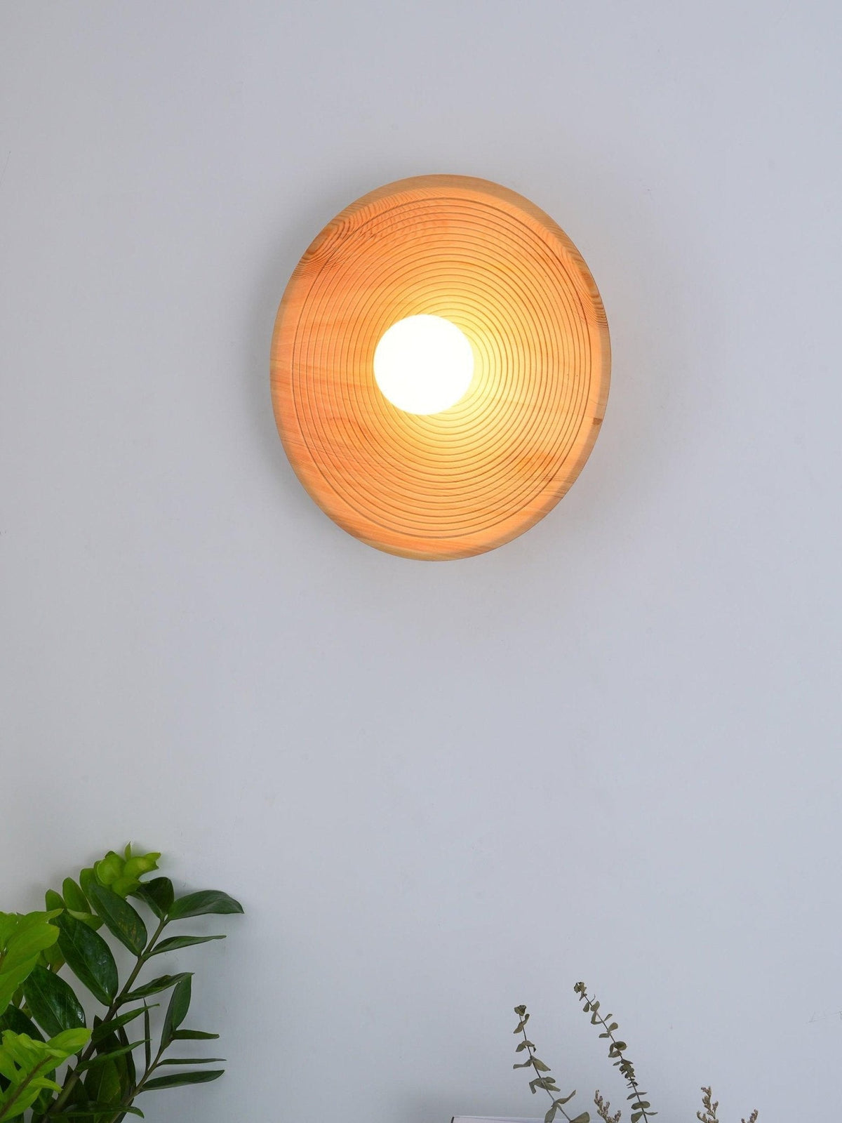 Lucelise Applique Murale en Bois Contour Art Nordique