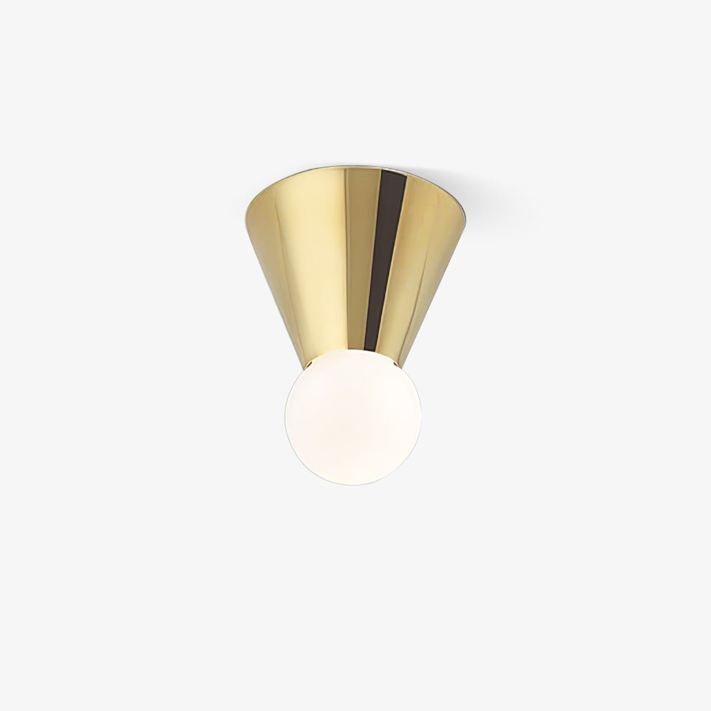 Florene Lampe Plafonnier Moderne Minimaliste en Verre