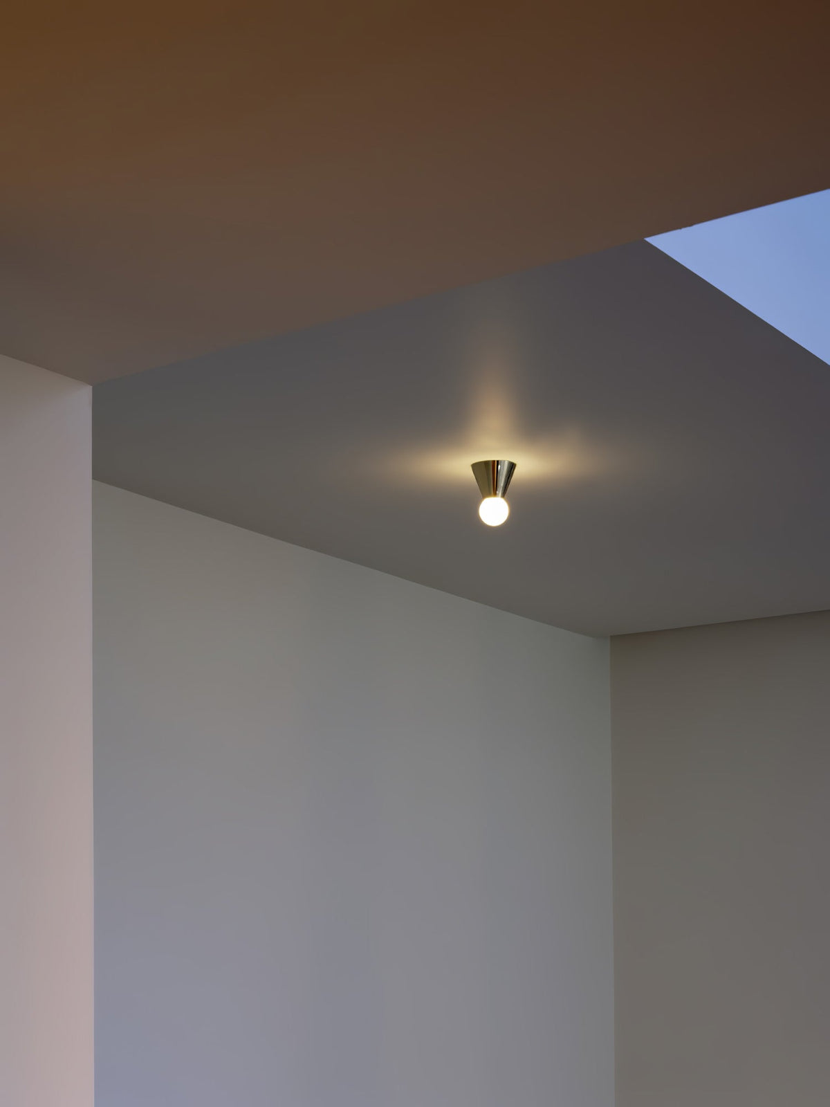 Florene Lampe Plafonnier Moderne Minimaliste en Verre