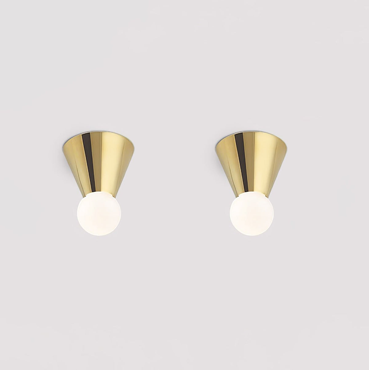 Florene Lampe Plafonnier Moderne Minimaliste en Verre