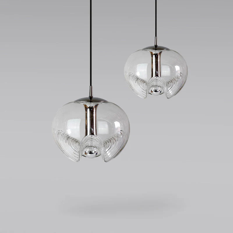 Valentina Design LED Globe Suspension Verre Chambre À Coucher