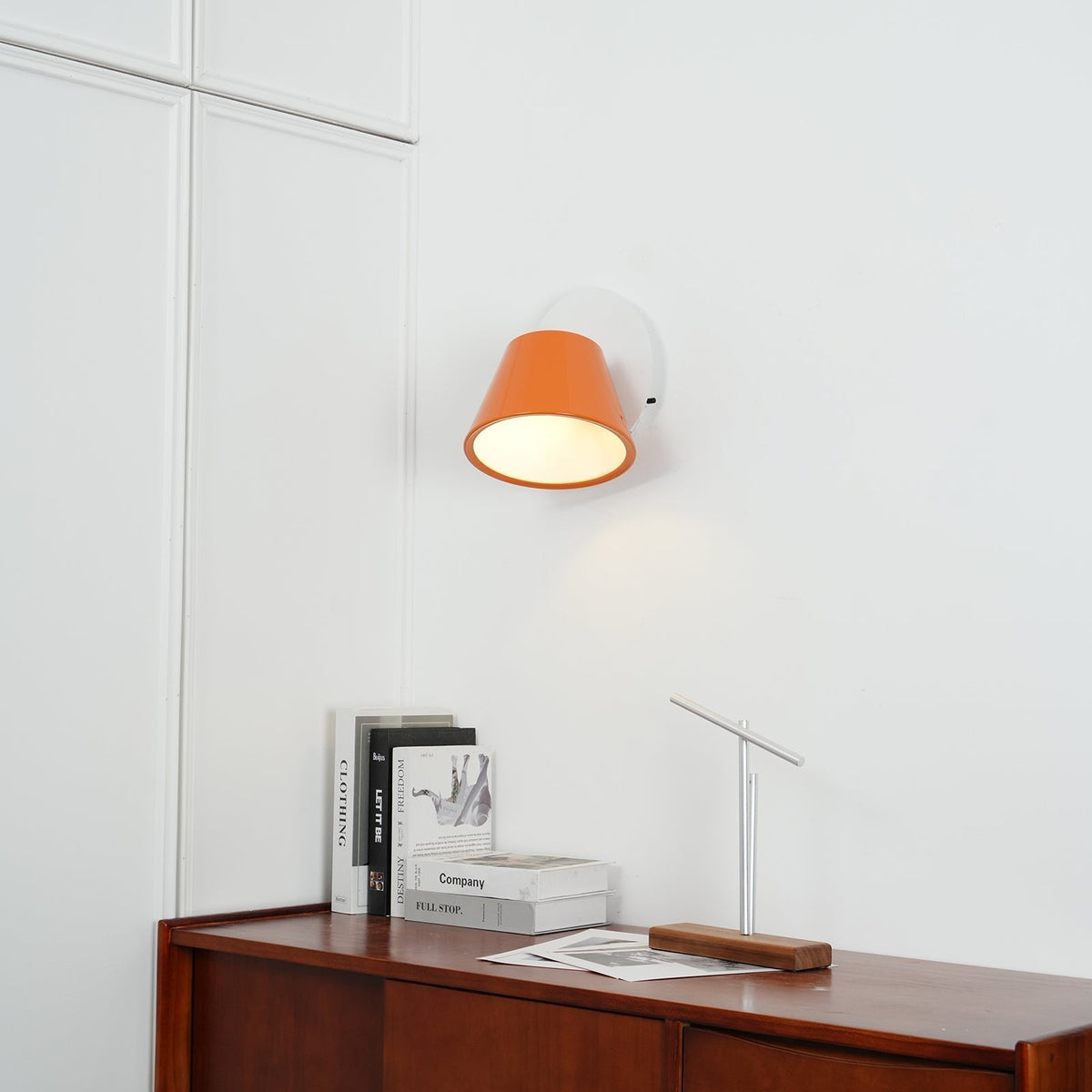 Fivra Dual Shade Wall Lamp-Neutral Decor