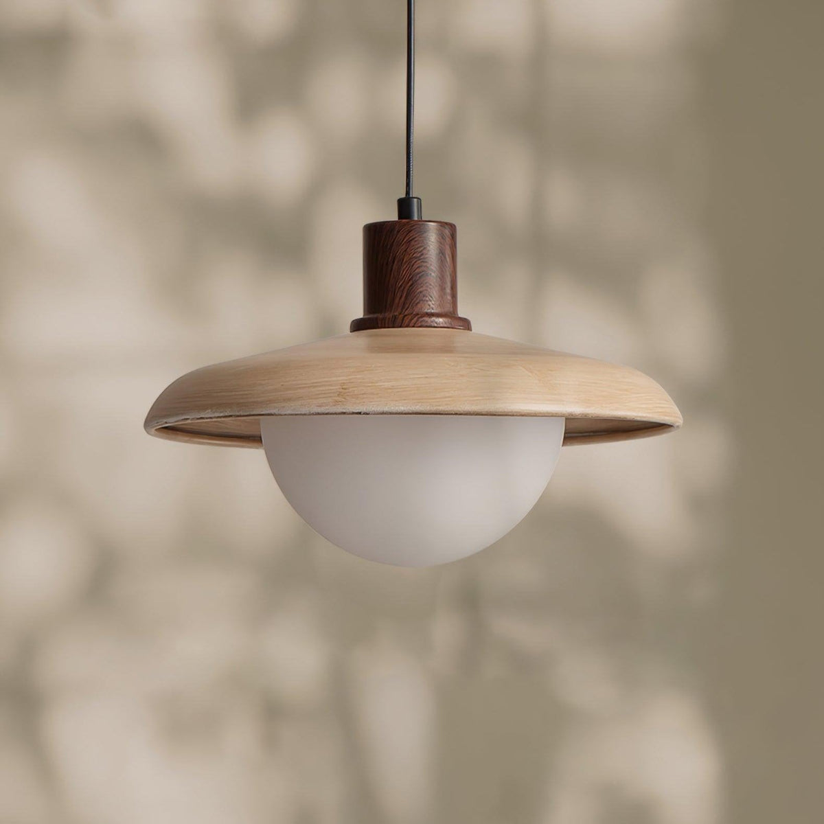Norrin Dome Pendant Light-Neutral Decor