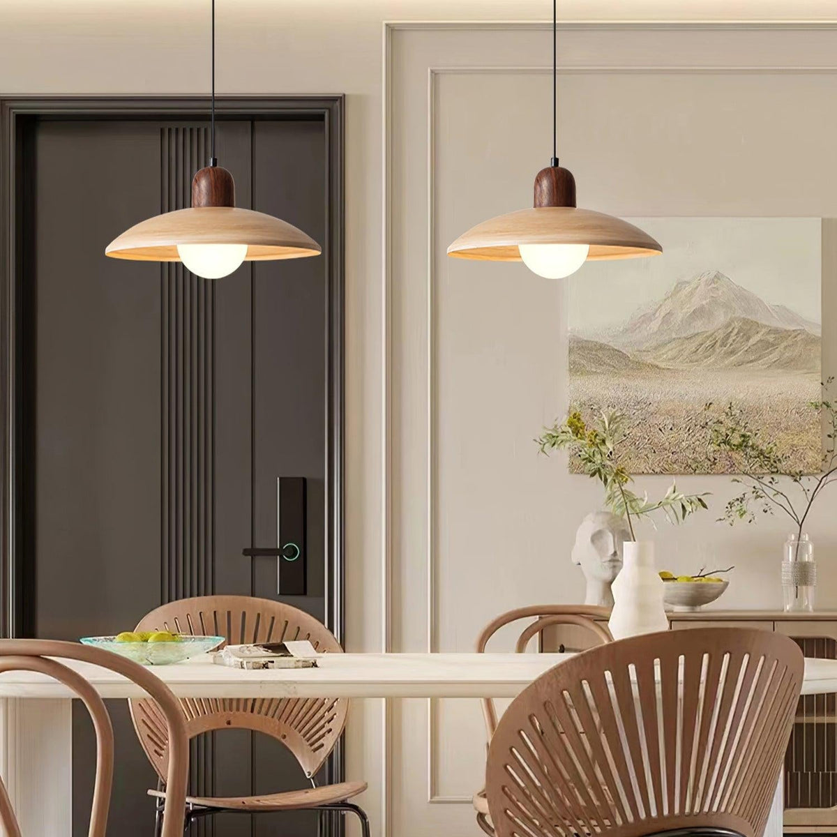 Norrin Dome Pendant Light-Neutral Decor