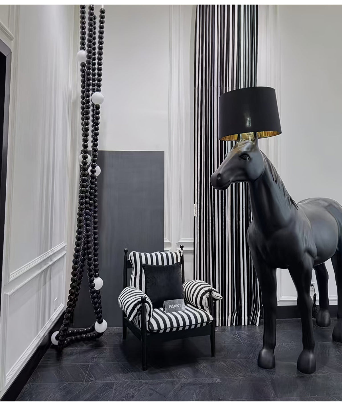 Nysolisra Lustre Moderne en Verre
