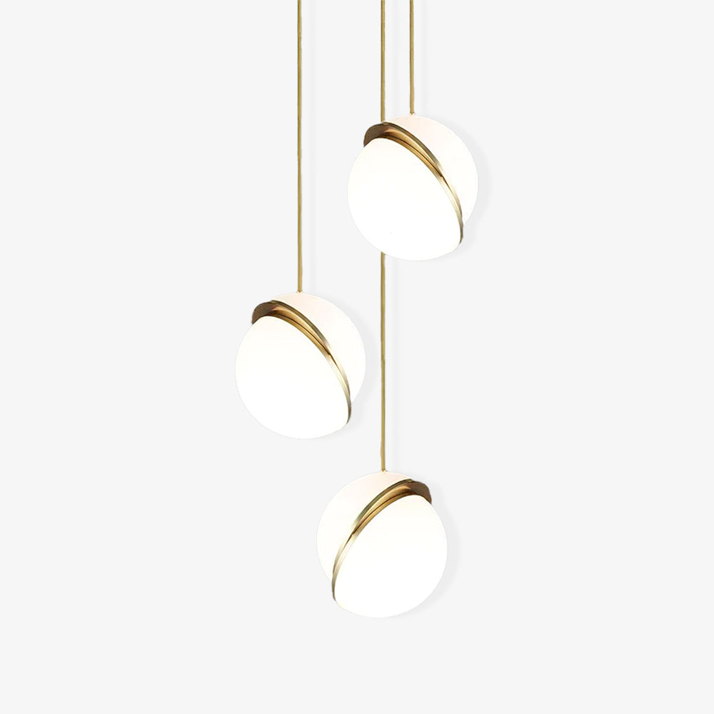 Grevelia Suspension Minimaliste en Verre