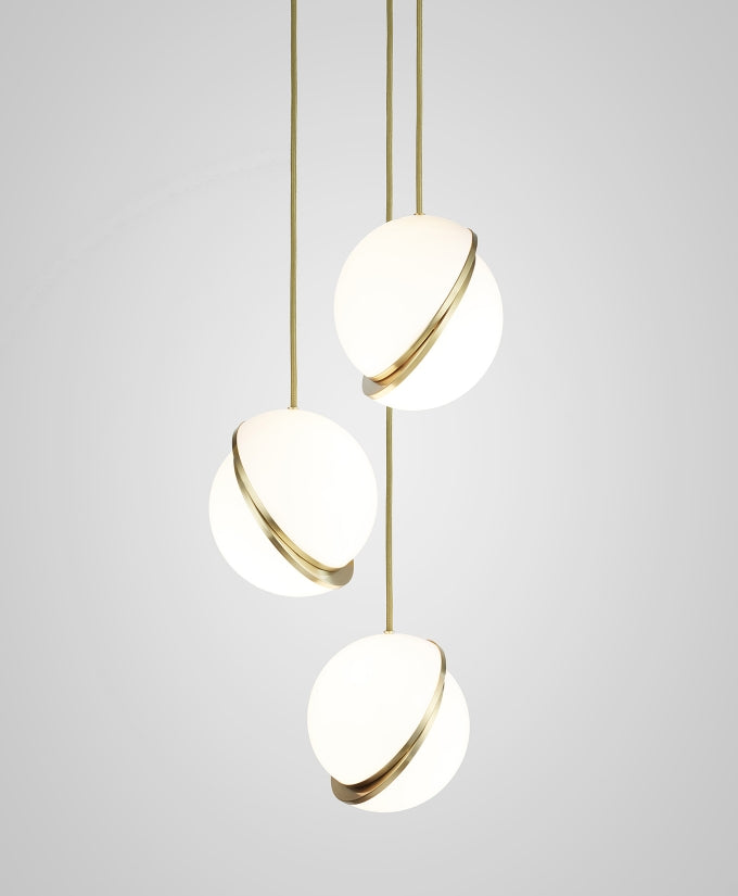 Grevelia Suspension Minimaliste en Verre