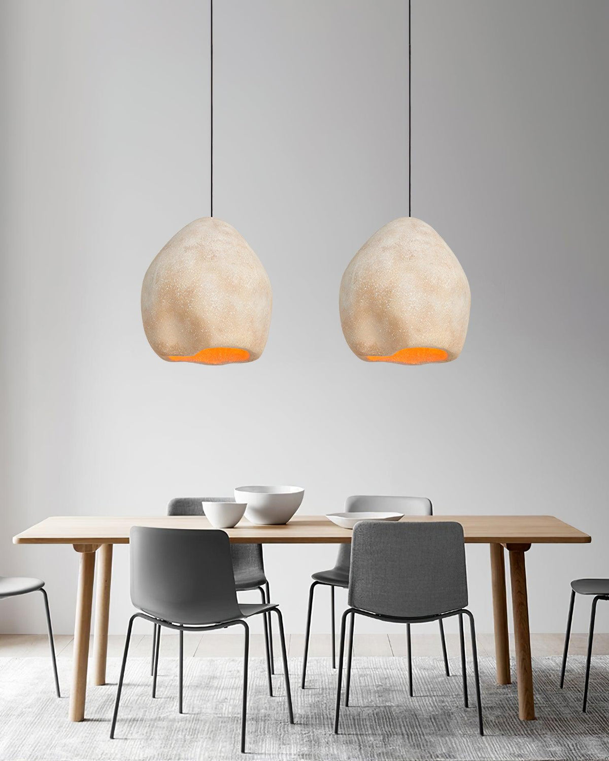 Tero Lampe Suspendue Composite Wabi-Sabi