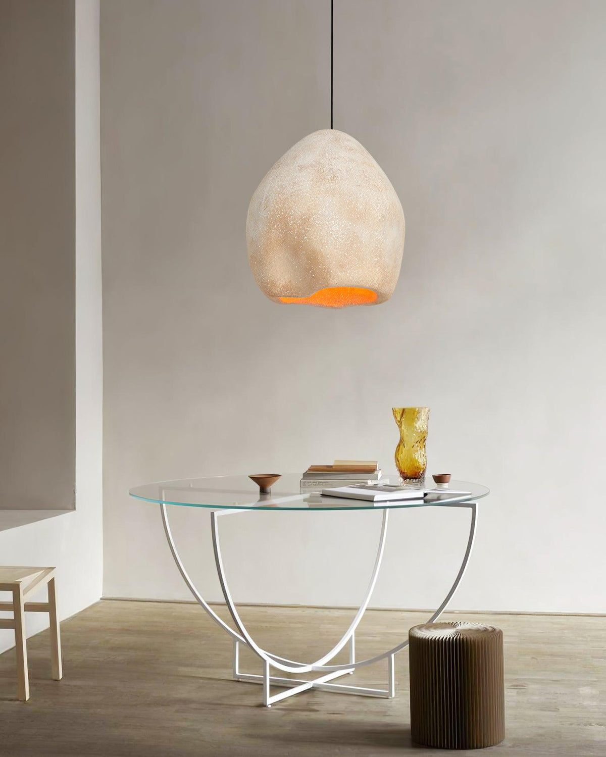 Tero Lampe Suspendue Composite Wabi-Sabi