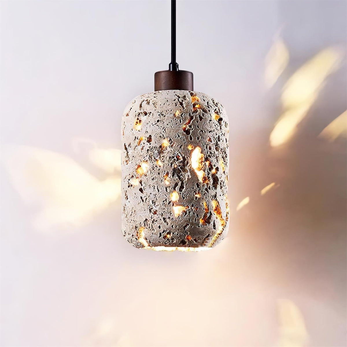 Fynel Rustic Wall Lamp-Neutral Decor