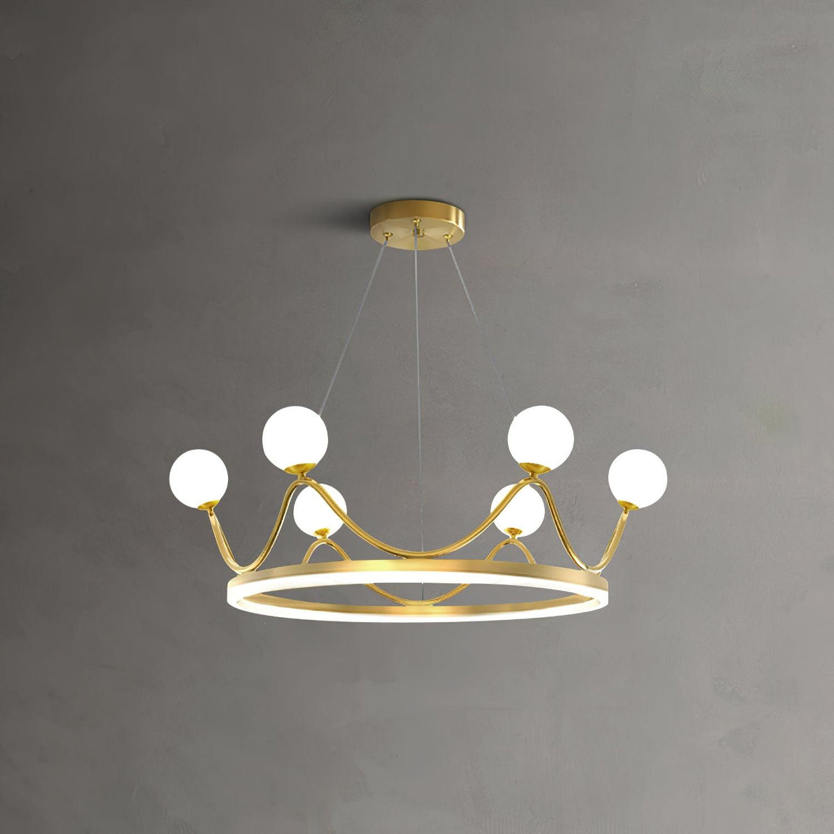 Vianora Lustre en Verre de Luxe