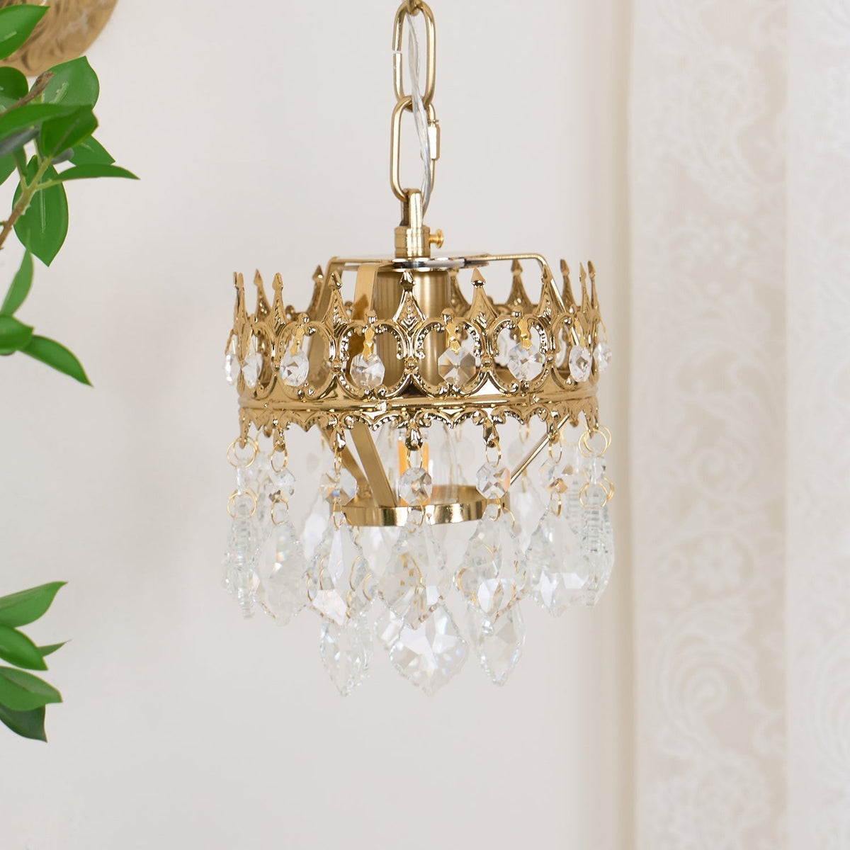Melaira Applique Murale Art Nordique Couronne en Cristal