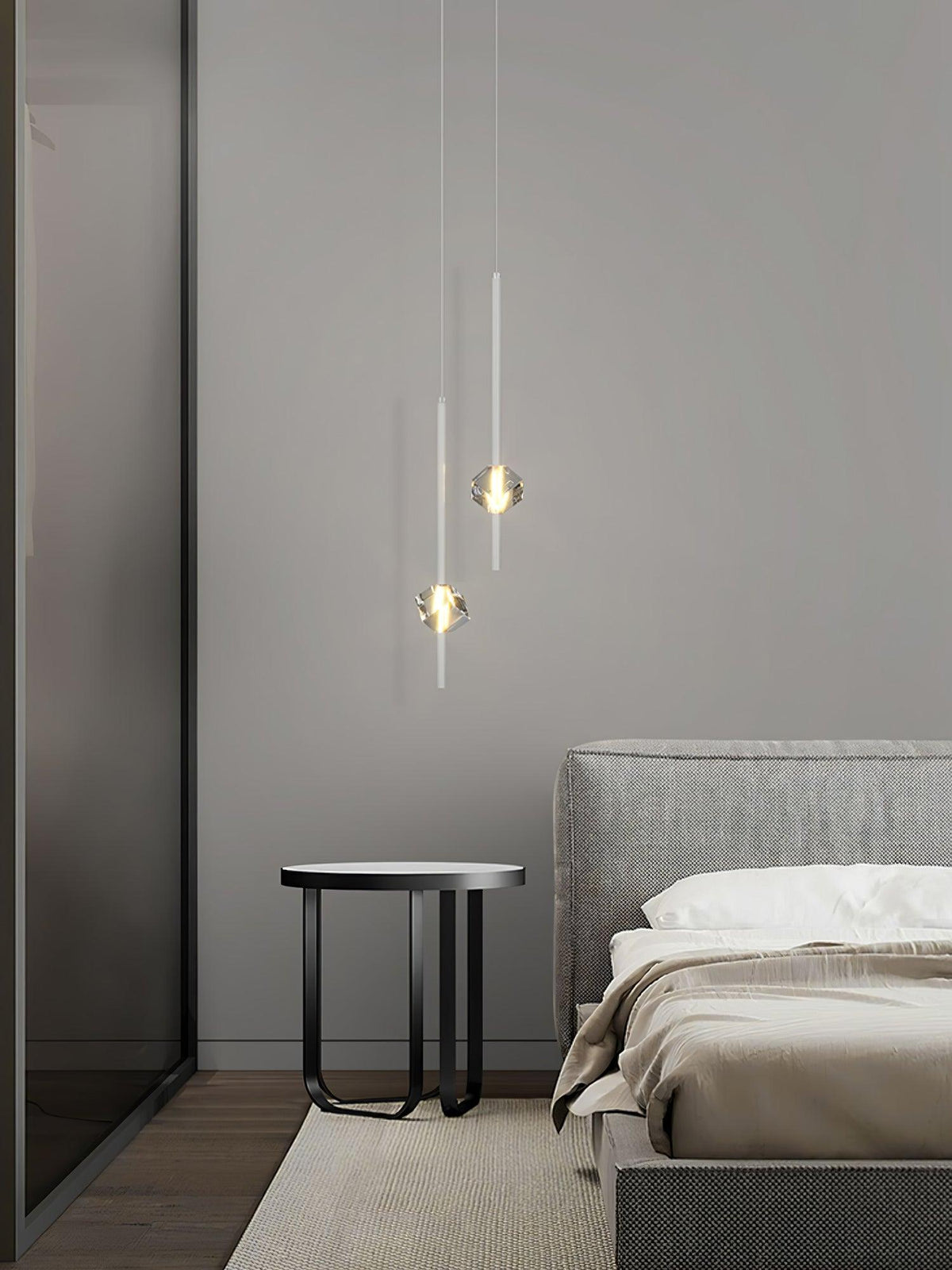 Prism Lustre Suspendu LED En Cristal