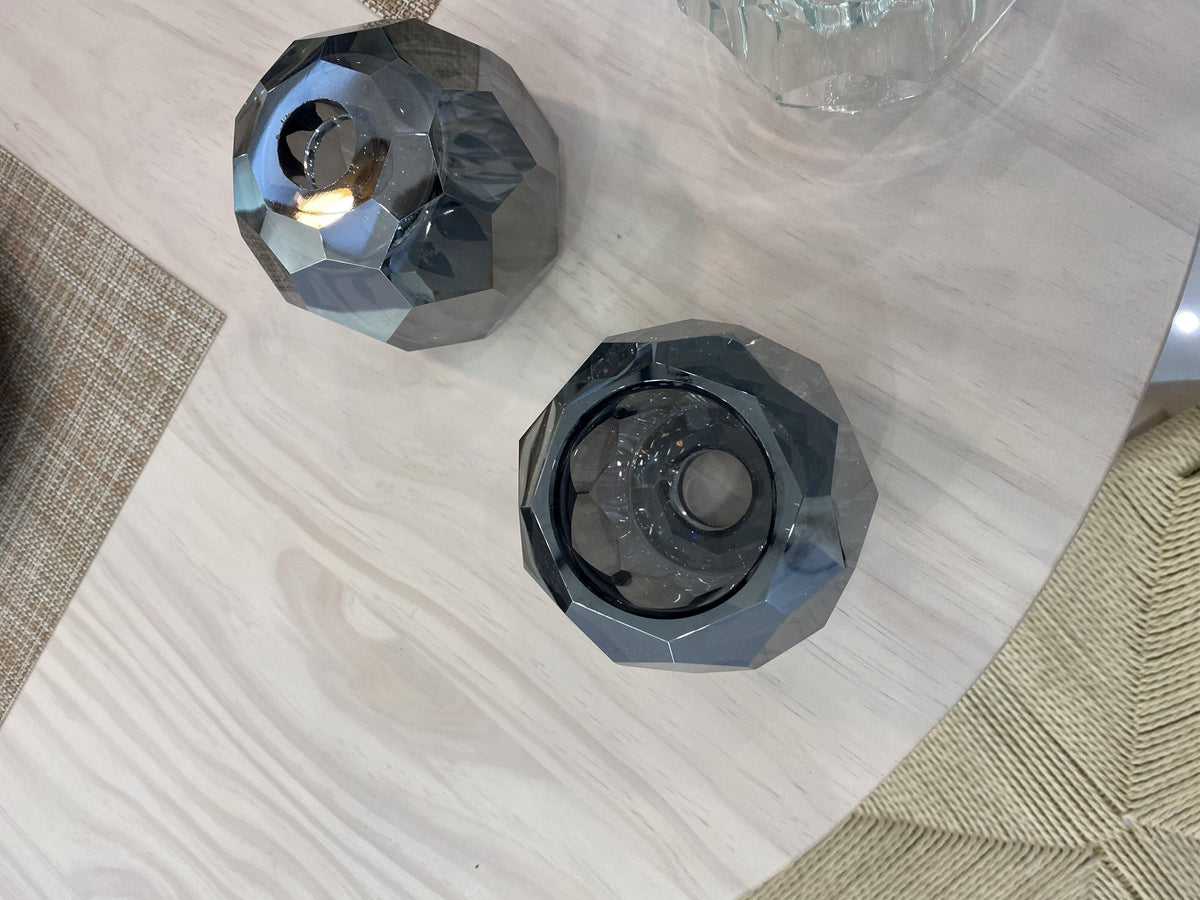 Talene Suspension Lampe Boule en Cristal et Laiton en Grappe