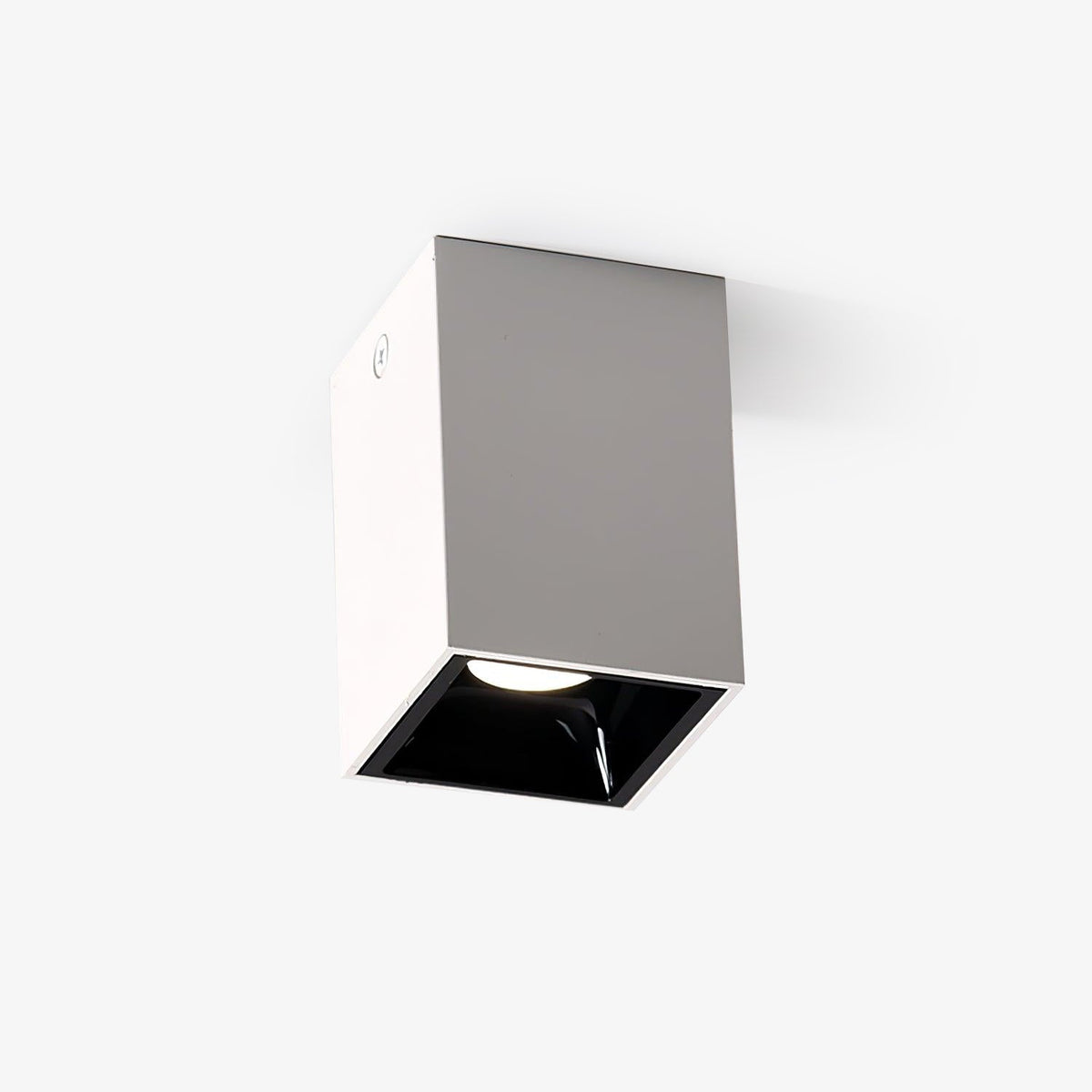 Toraine Plafonnier Cube Carré Noir Projecteur