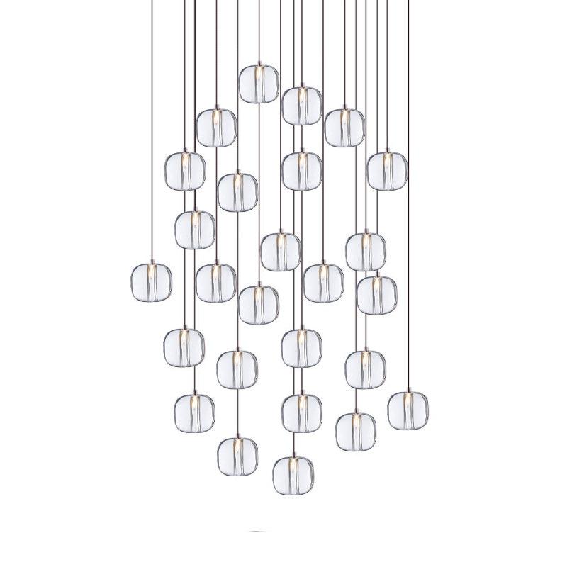 Glowcube Lustre en Cristal Moderne