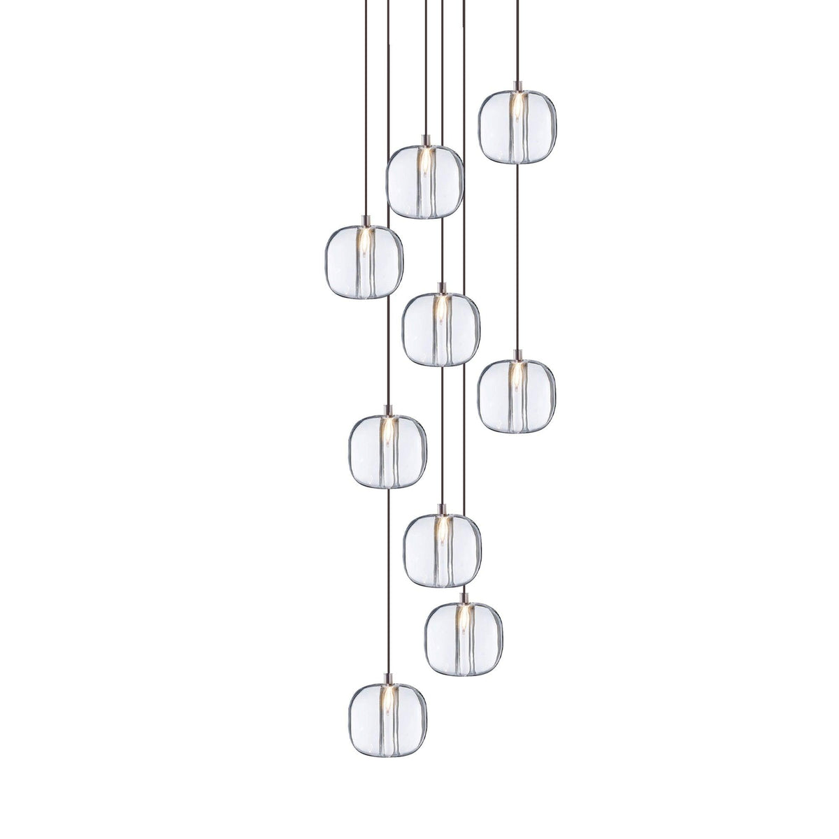 Glowcube Lustre en Cristal Moderne