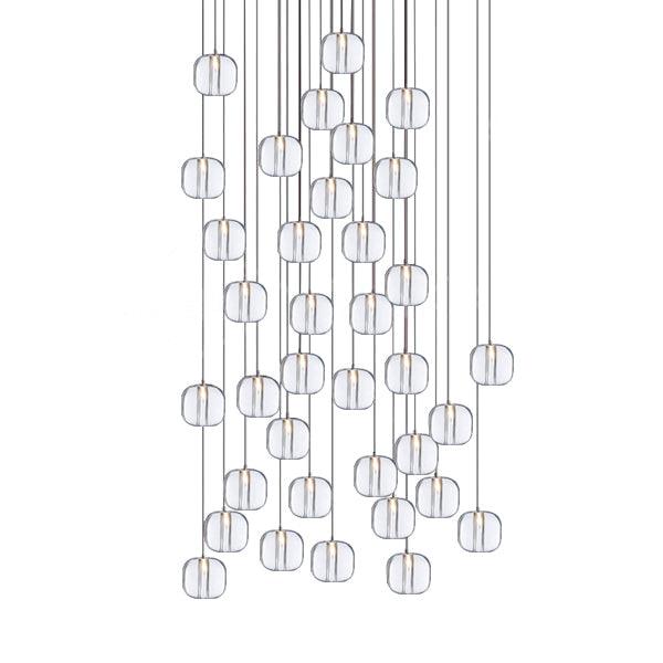 Glowcube Lustre en Cristal Moderne