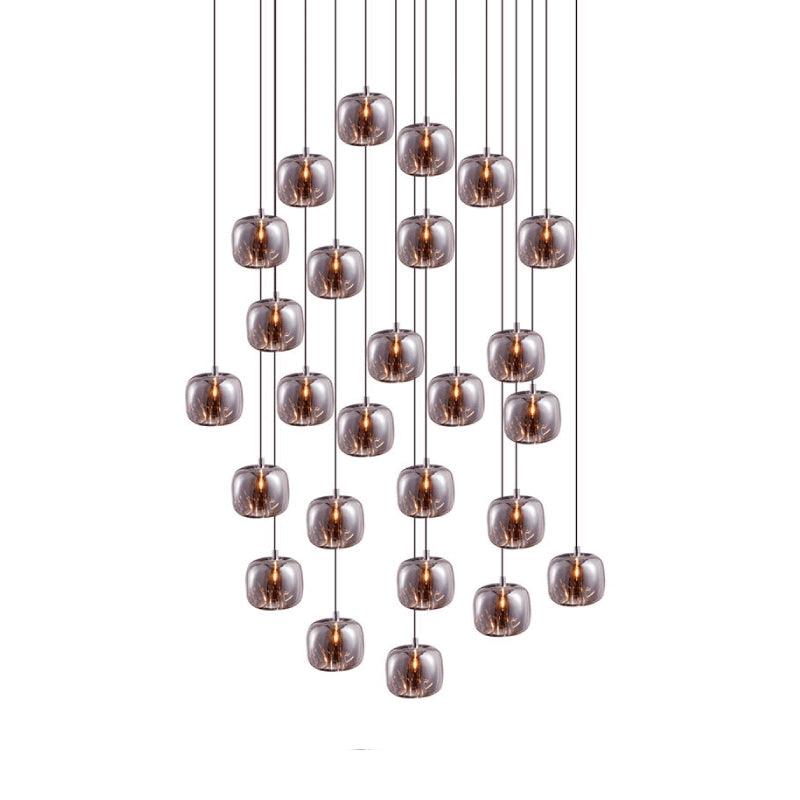Glowcube Lustre en Cristal Moderne