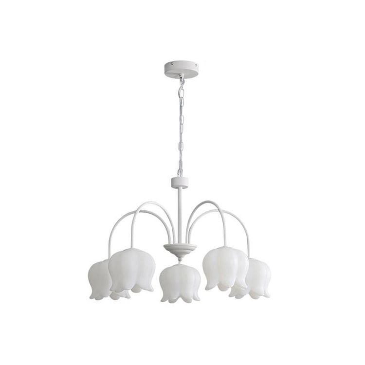 Edrora Lustre Floral Blanc Élégant