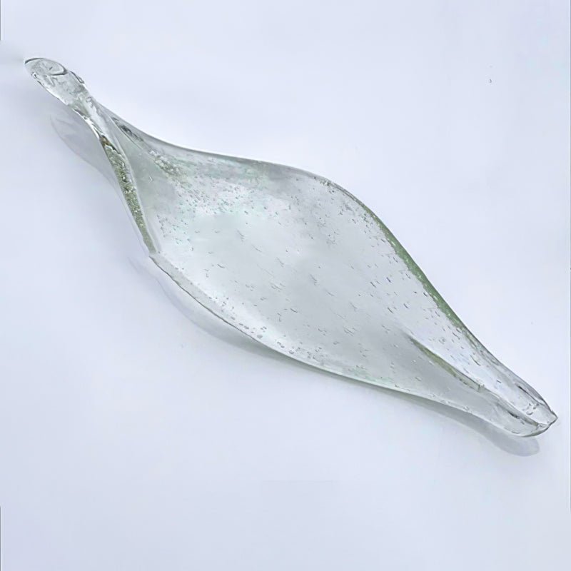 Melael Feuille Verre Cascade Lustre