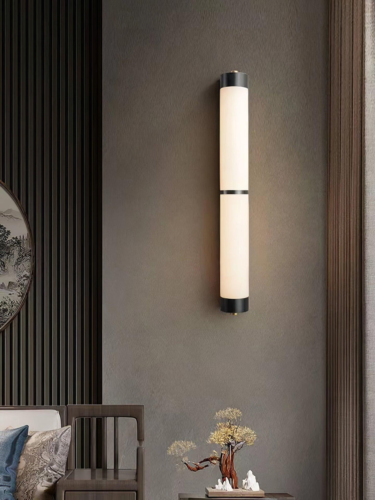 Olmirira Applique Murale Minimaliste en Albâtre