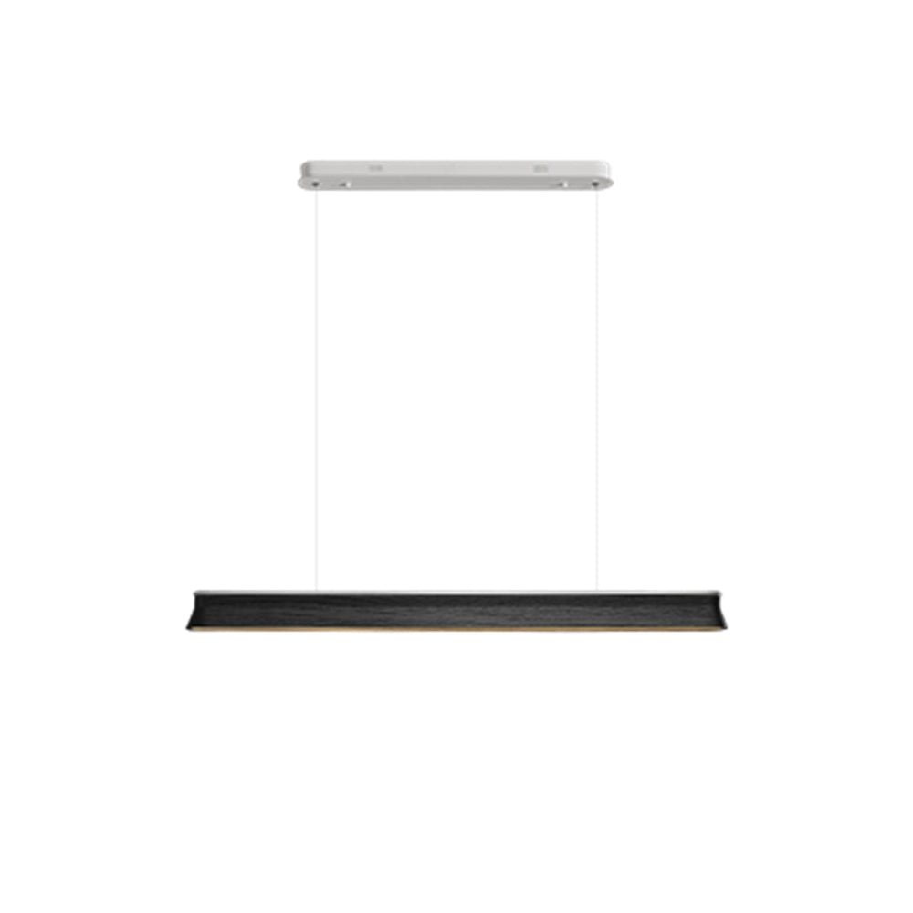Soleris Suspension Lampe Poutre en Bois Minimaliste