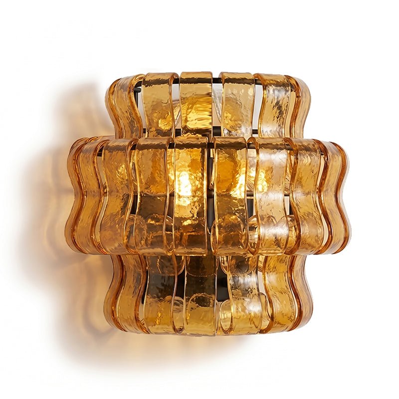 Dimension diagram for the Albano Wall Lamp.