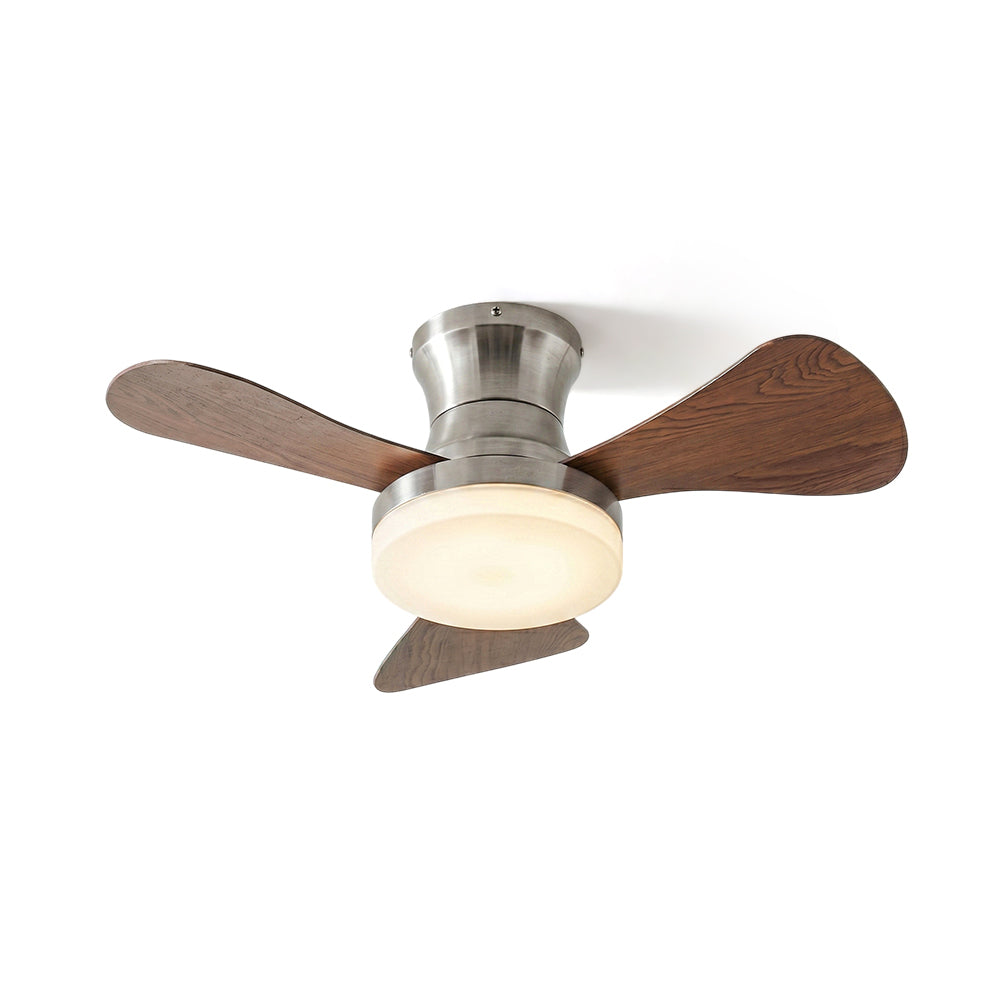 Brennan Ceiling Fan Light in a modern living room.