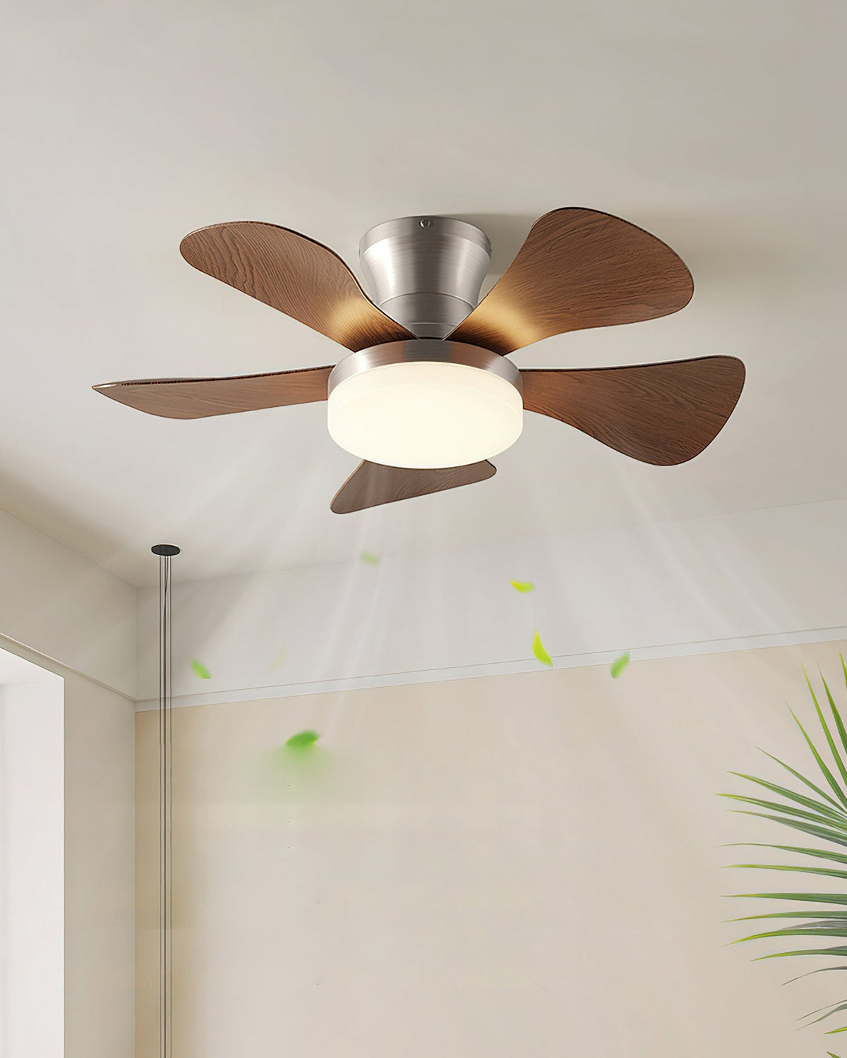 Model B of the Brennan Ceiling Fan Light showcasing its distinct style.