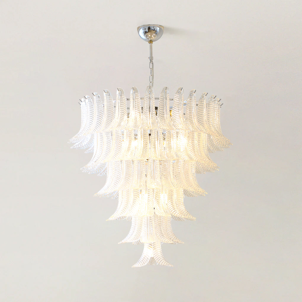 Dimension diagram for the large Eclissi Chandelier.