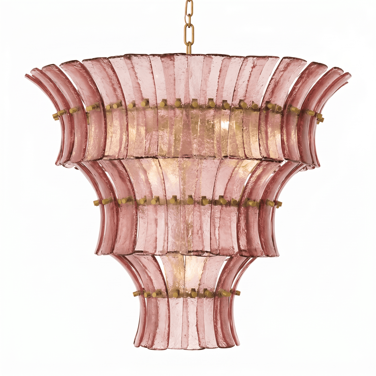 A composite image showing the blue, pink, and smoky gray glass options side-by-side.