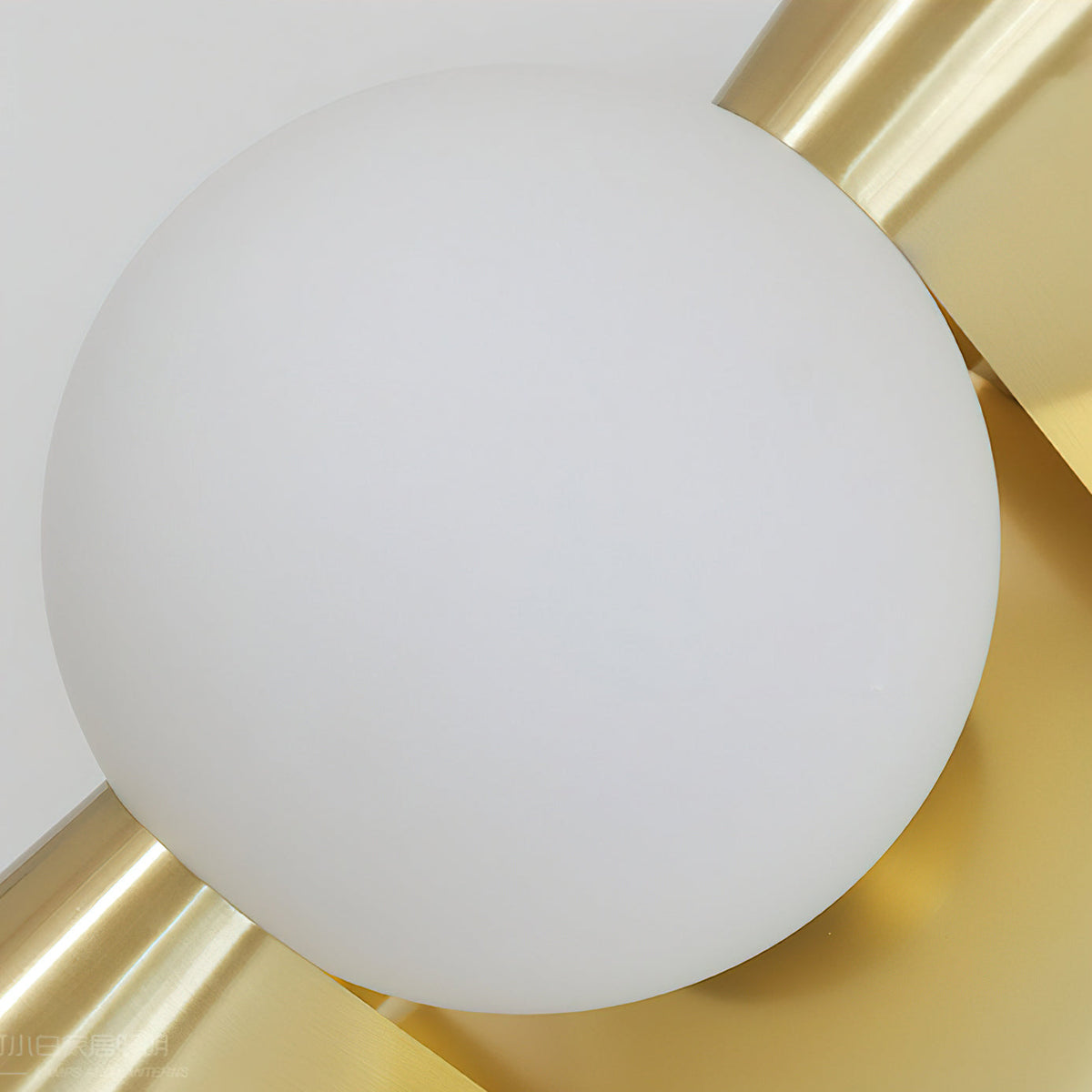 A pair of Gale Globe Wall Sconces flanking a bathroom vanity mirror.