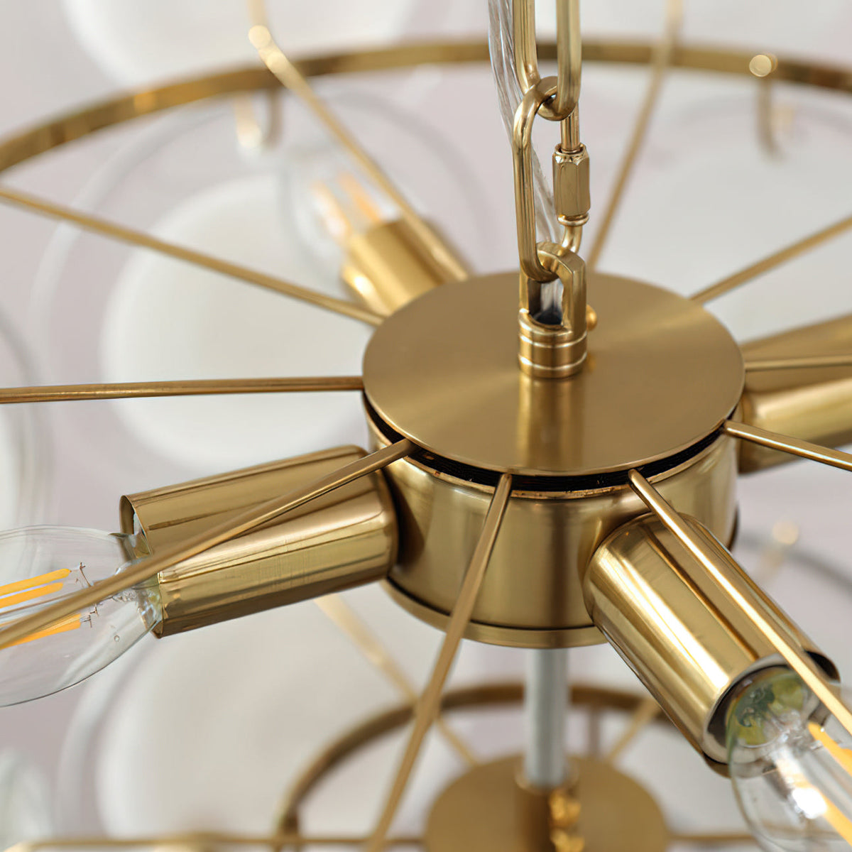 The pendant light shown in the Dia 50cm x H 40cm size.
