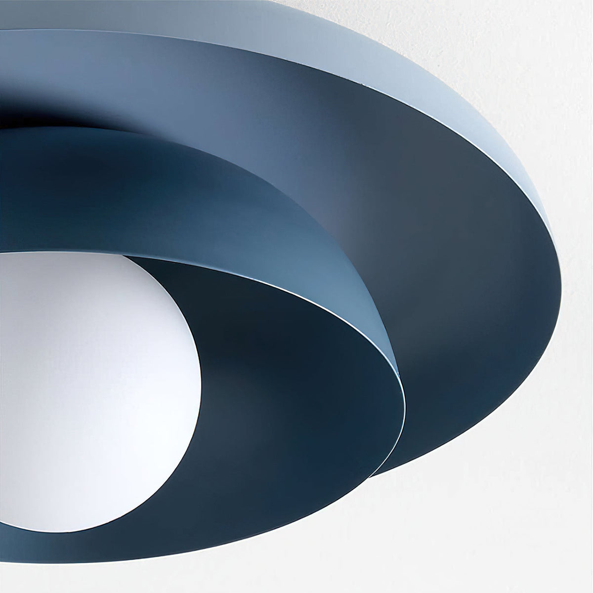 The rose color version of the Miller Double Flush Mount.