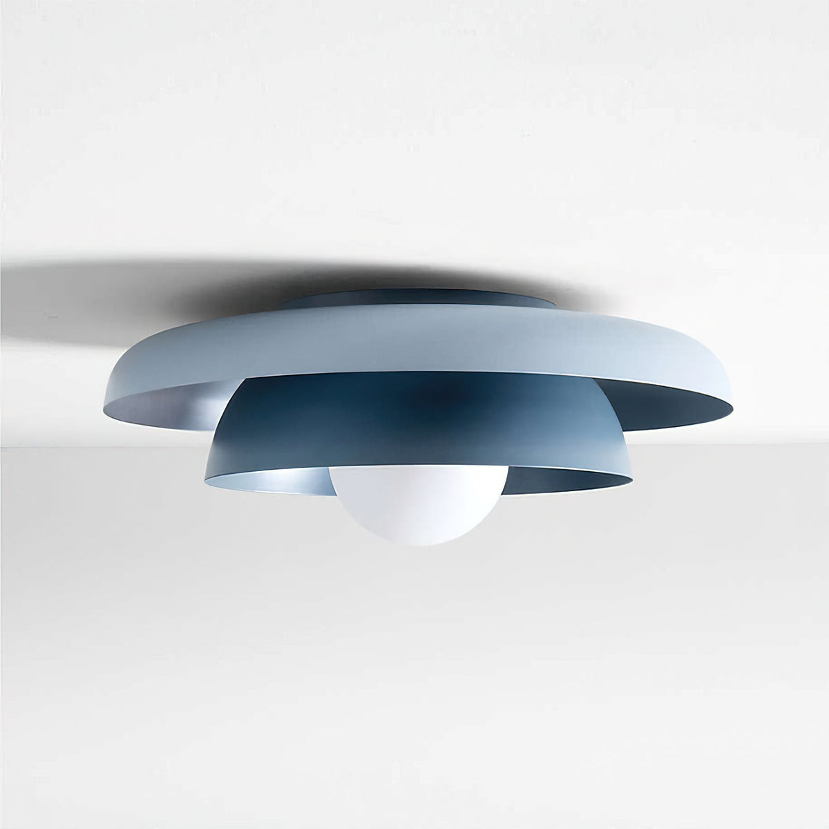 The green version of the Miller Double Flush Mount.