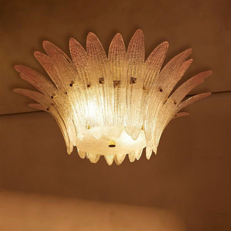 The medium 23.6-inch Treviso Ceiling Mount in a refined powder room.