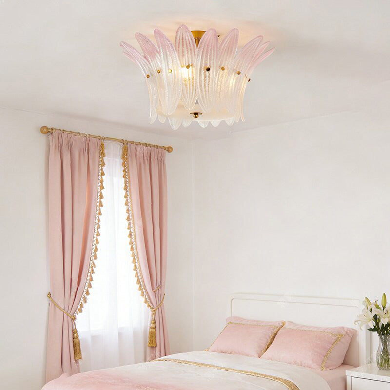 Treviso Ceiling Mount installed in a luxury master suite.