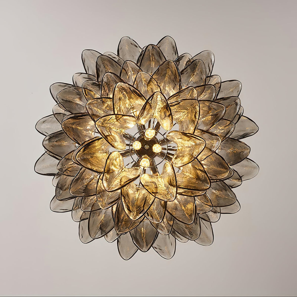 The small 9-light Vivienne chandelier against a neutral background.