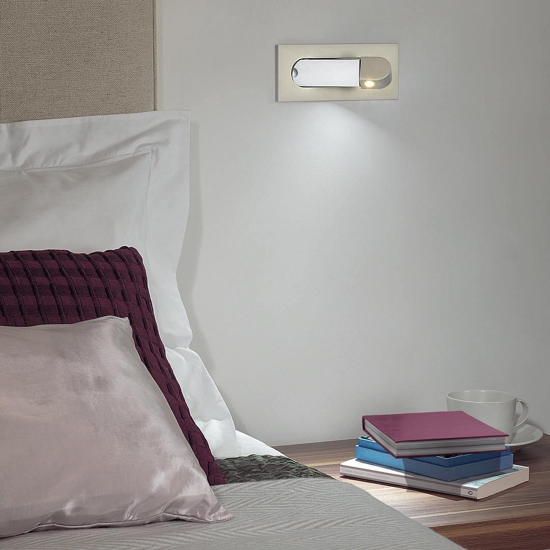 Eveny Lampe De Lecture Moderne LED Ajustable Pour Chevet-Cielum