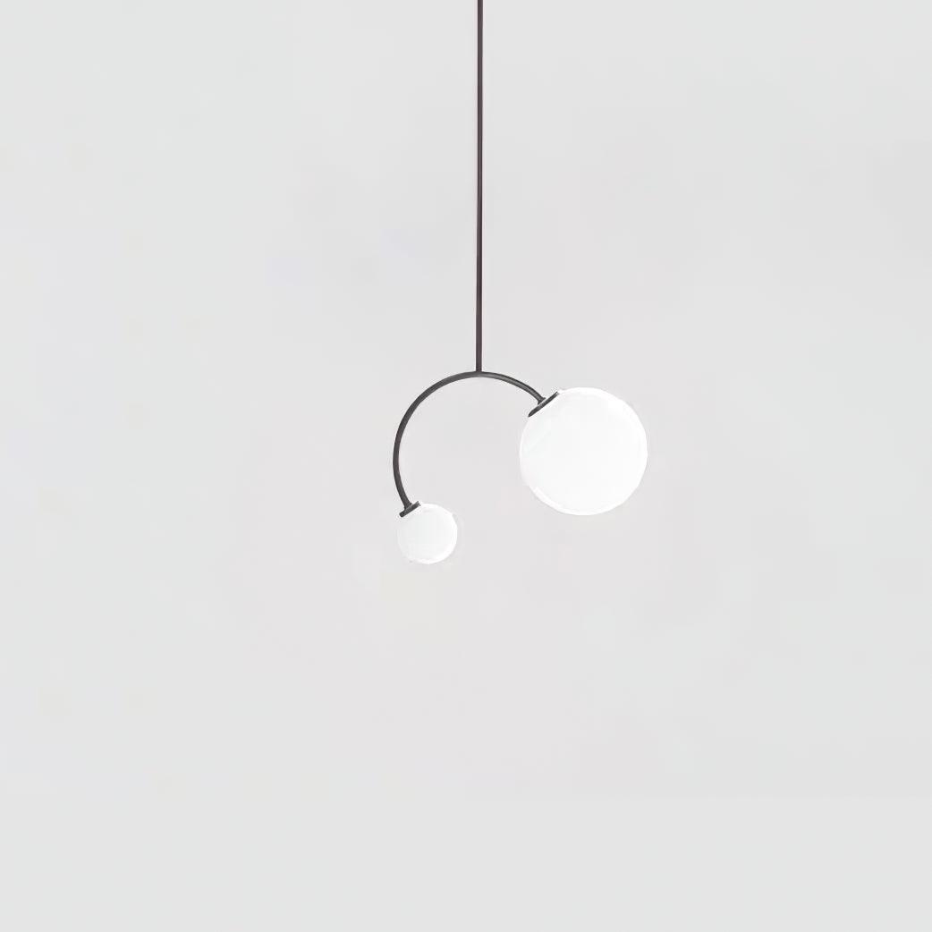 Lunarise Suspension Lampe Scandinave