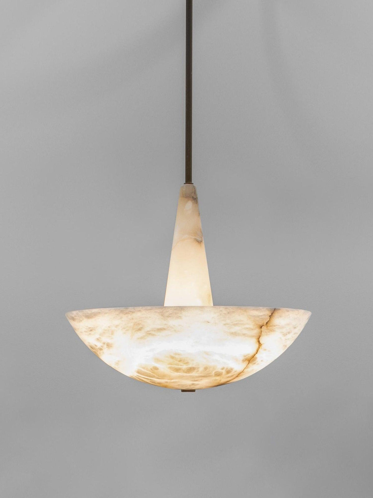 Umiros Lustre Moderne en Albâtre