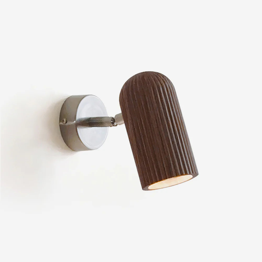 Detail shot of the GU10 bulb fixture on the Donovan Wall Lamp.