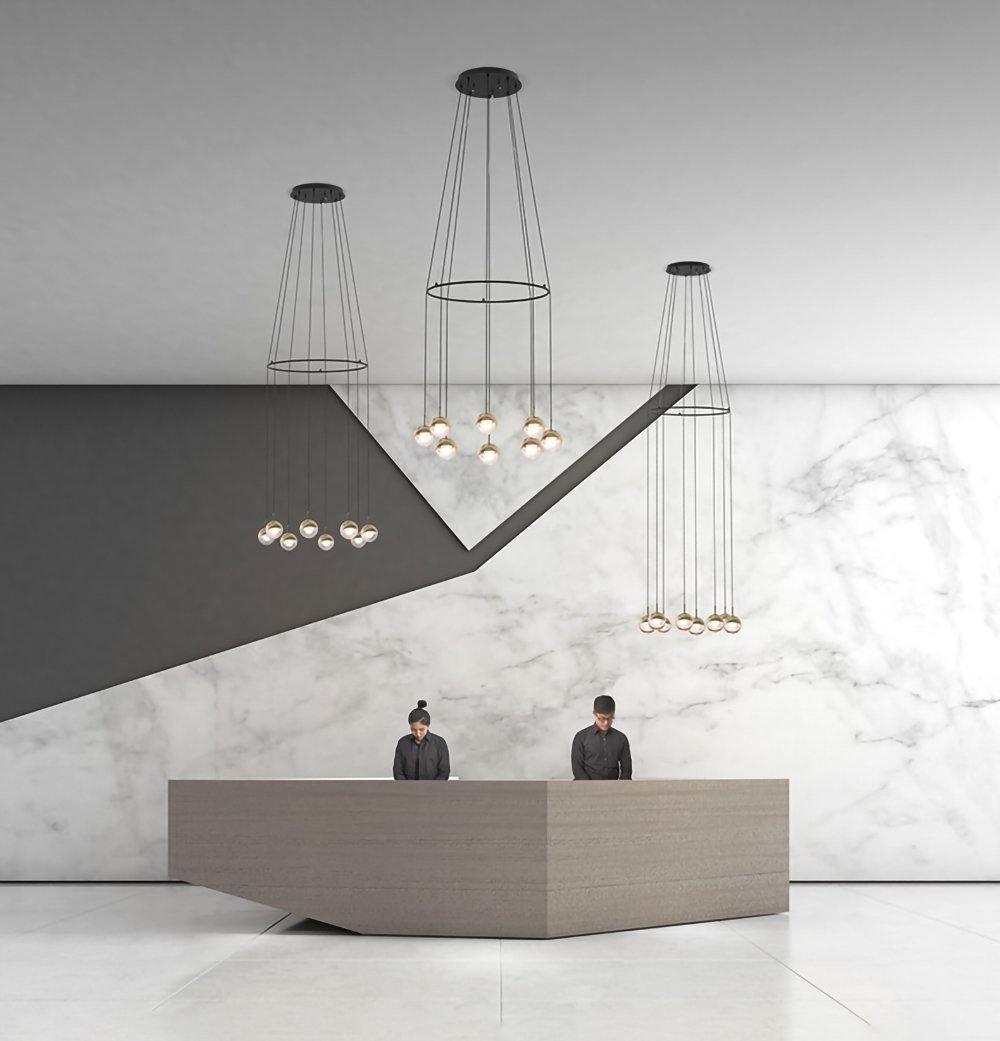 Emilevia Suspension Multi-Drops Minimaliste