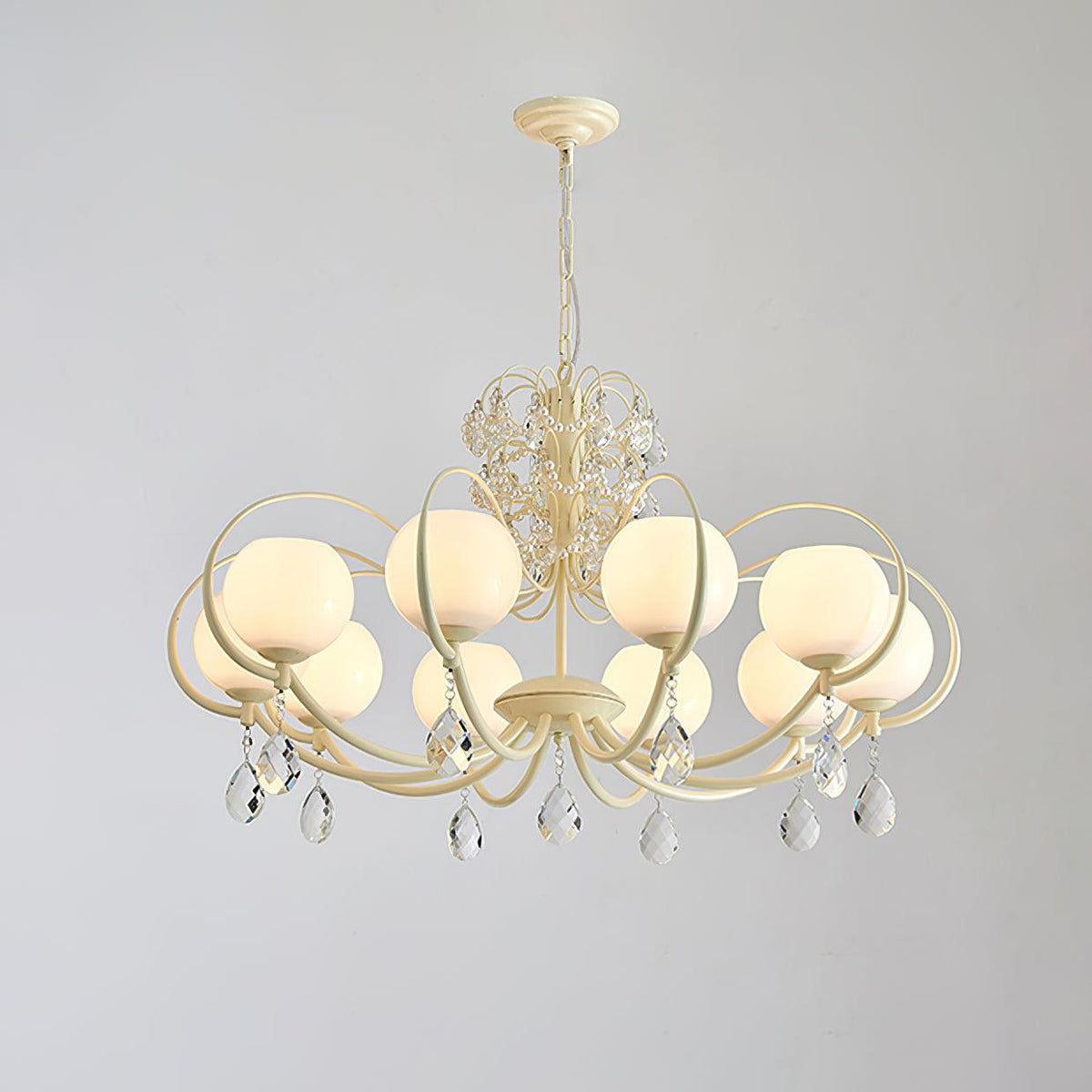 Jude Lustre en Verre de Luxe